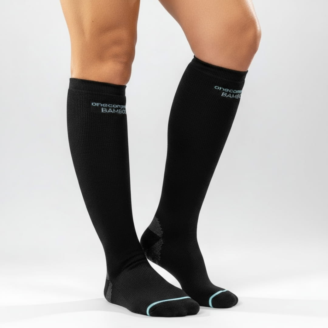 Chaussettes de Compression en Bambou OnePress™